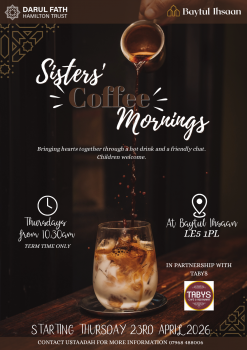Coffee morning poster